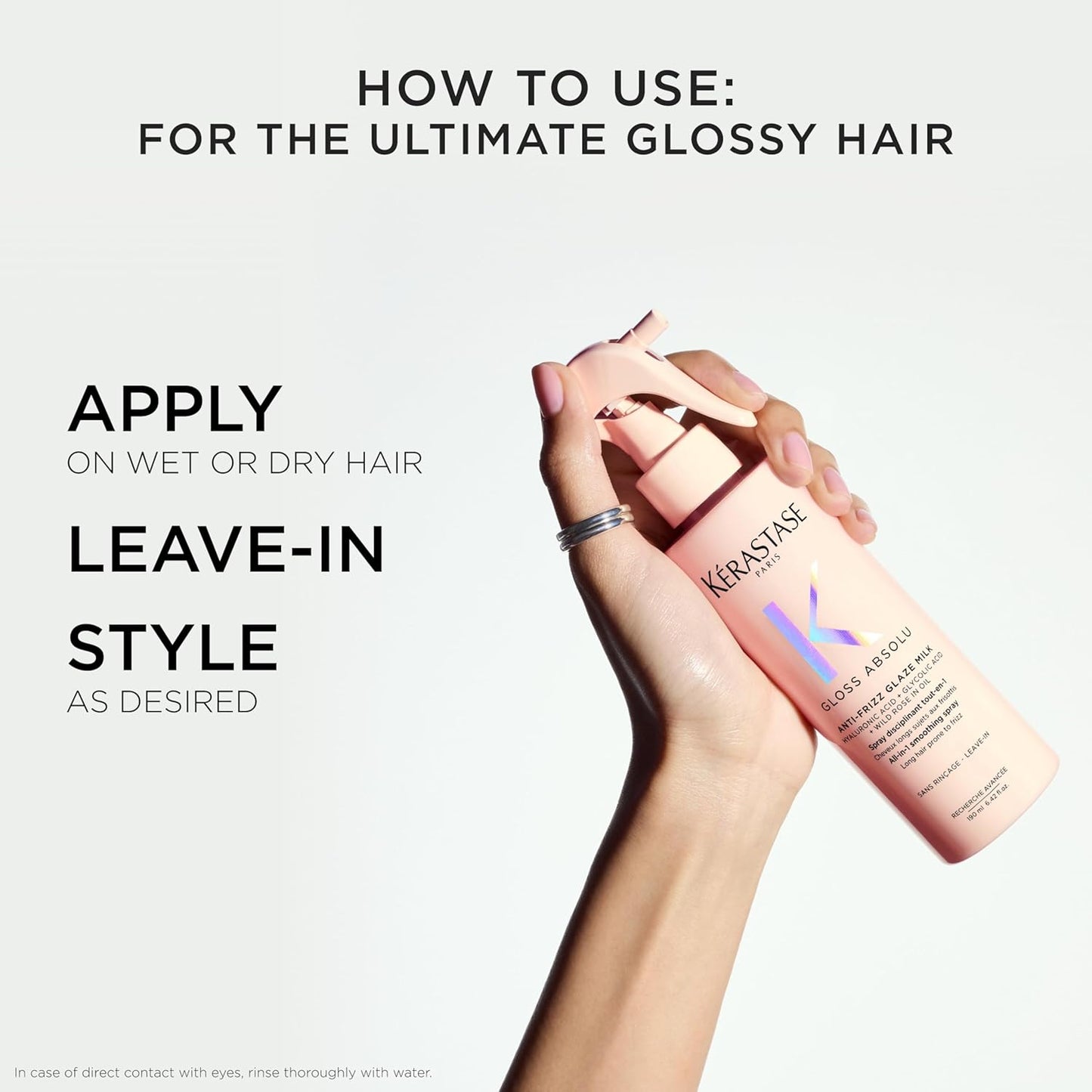 Glaze Milk Gloss Absolu Anti-Frizz Heat Protecting Spray