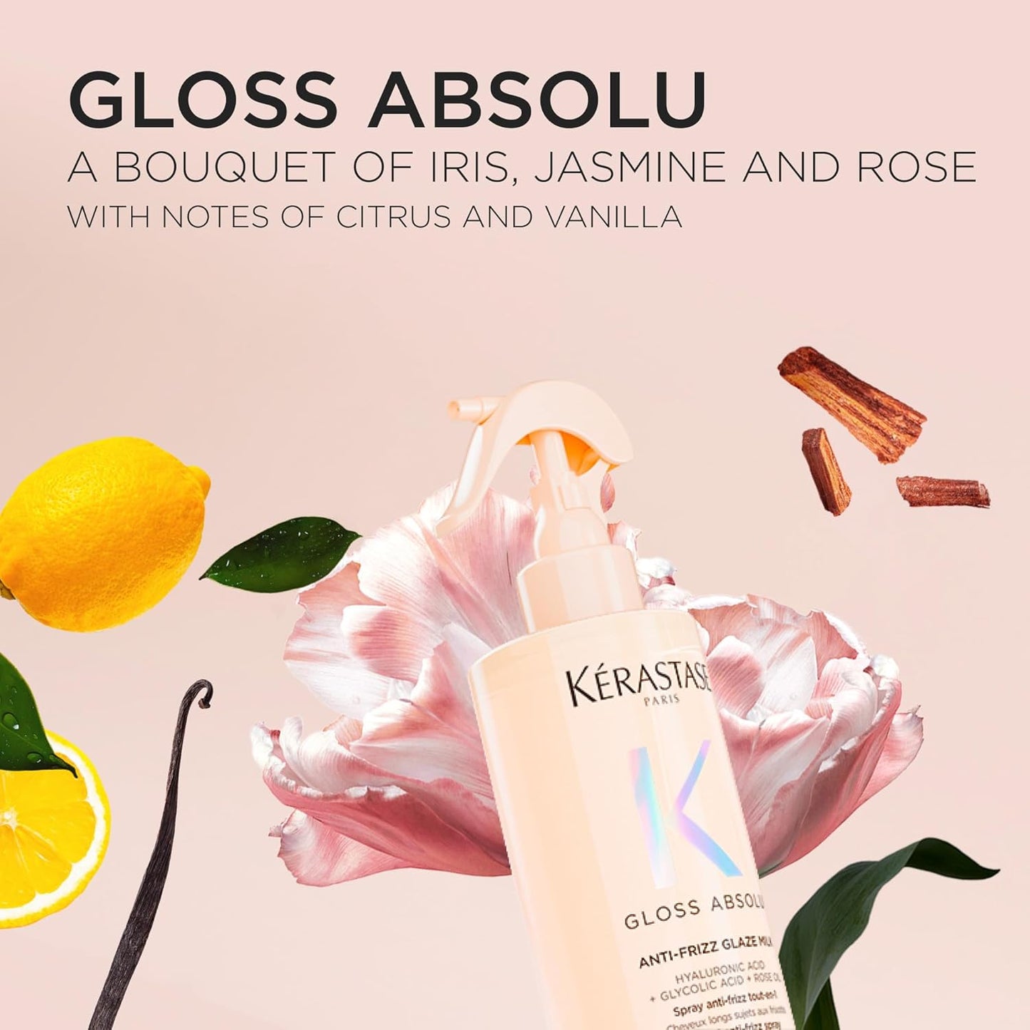 Glaze Milk Gloss Absolu Anti-Frizz Heat Protecting Spray