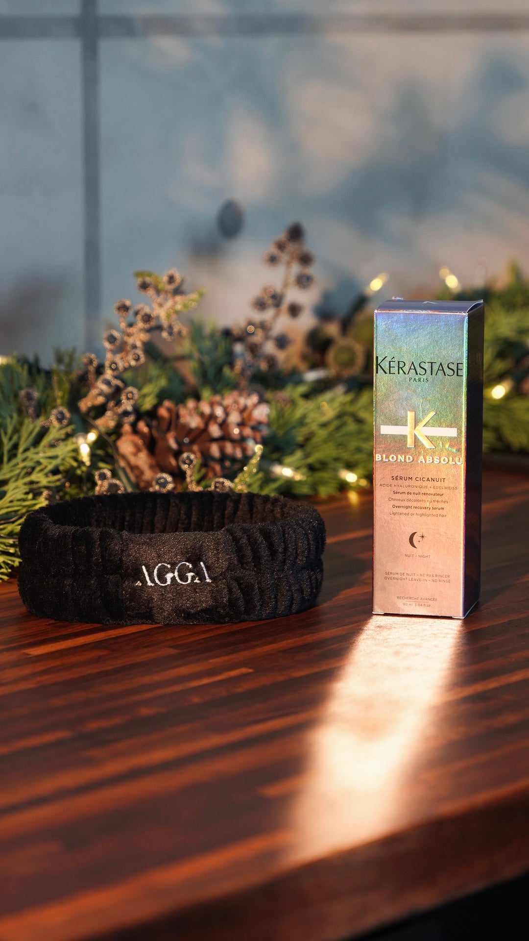 AGGA Hair Waves Band + Cicanuit Sérum