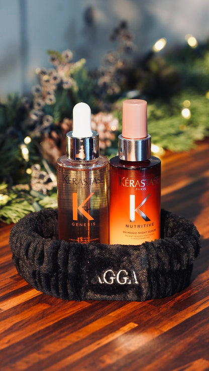 AGGA TriCare Bundle - Banda + Sérum Kérastase Génesis + Sérum Kérastase Nutritive