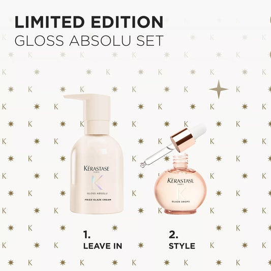 Kérastase Gloss Absolu Crème & Oil Holiday Duo Set