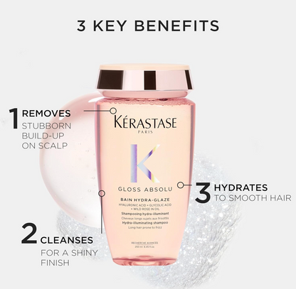Gloss Absolu Bain Hydra-Glaze Anti-Frizz Shampoo