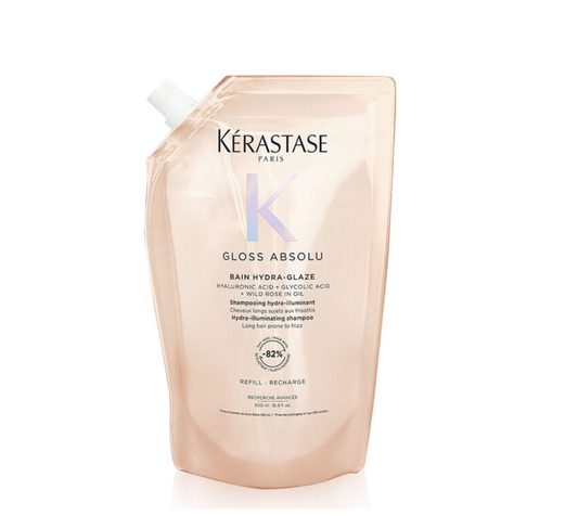 POUCH - Gloss Absolu Bain Hydra-Glaze Anti-Frizz Shampoo